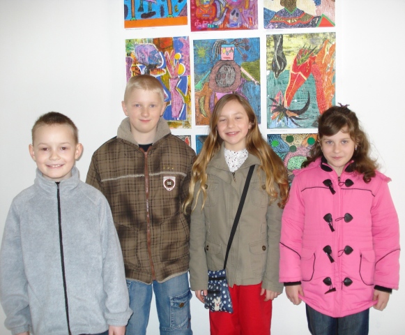 UENICI NIIH RAZREDA IJI RADOVI SU IZLOENI NA UPANIJSKOJ IZLOBI 2009.